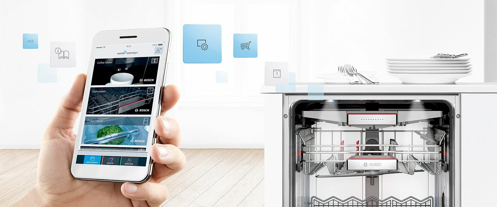 Bosch home deals connect fridge