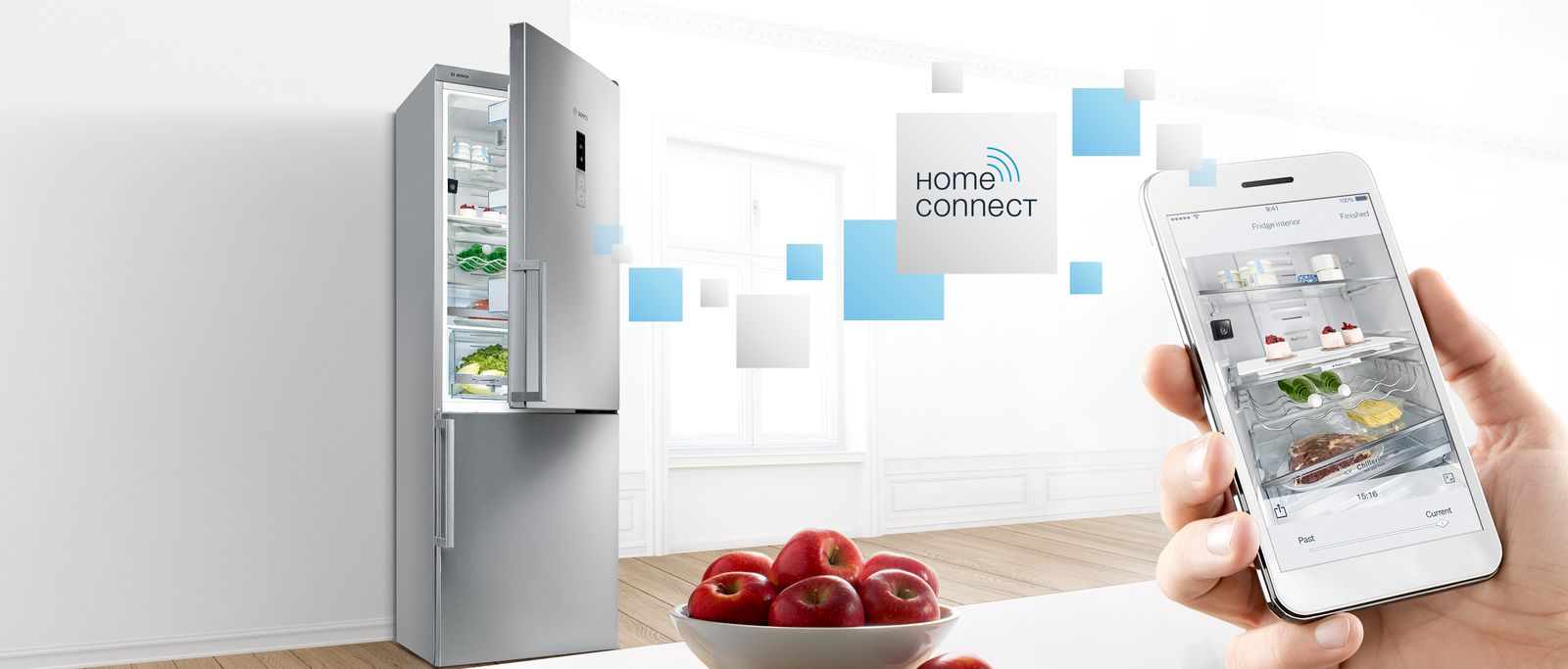 Home Connect в холодильниках Бош